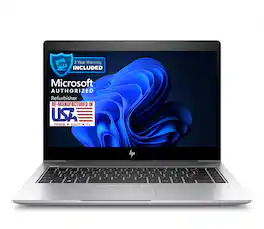HP - EliteBook 840 G6 14" Refurbished Laptop - Intel 8th Gen Core i5 with 16GB Memory - Intel UHD Graphics 620 - 256GB SSD - Silver