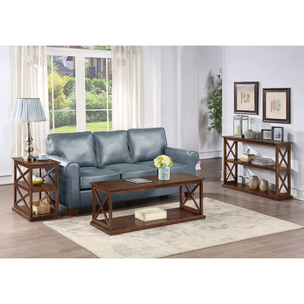 Alt View 1. Convenience Concepts - Coventry Coffee Table with Shelf - Espresso.