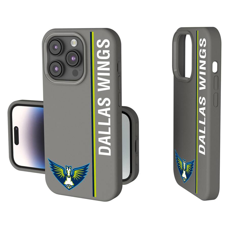 Keyscaper WNBA Dallas Wings Sidebar Soft Touch iPhone Case 15 Gray ...