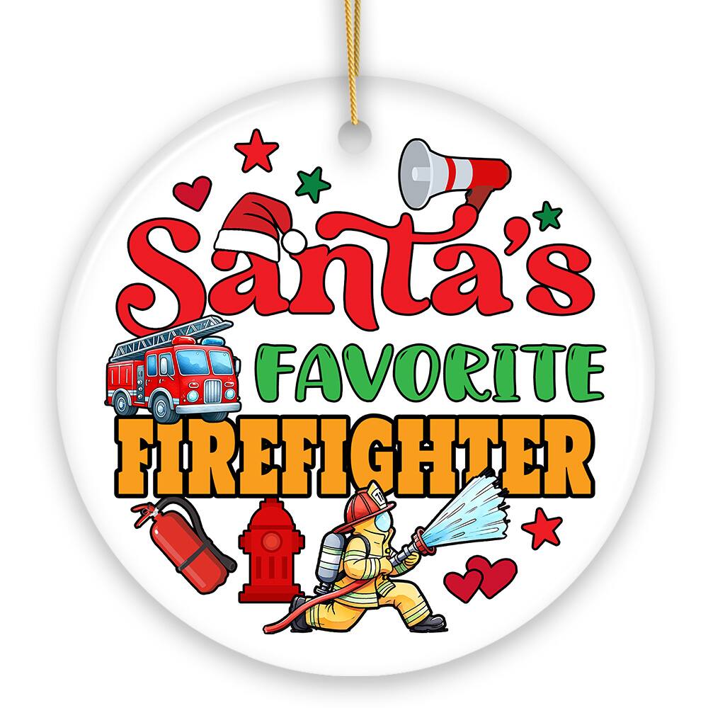 Santa's FAVORITE FIREFIGHTER