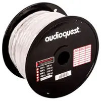 AudioQuest - SLiP/DB-14/4 - 250' CL3/FT4 In-Wall & Direct Burial Rated Bulk Speaker Cable - White/Silver Stripes - Front_Zoom