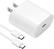Alt View 3. Entronix - Entronix Dual Port Wall Charger - USB-C and USB-A Adapter for iPhone, Galaxy, and More - Black.