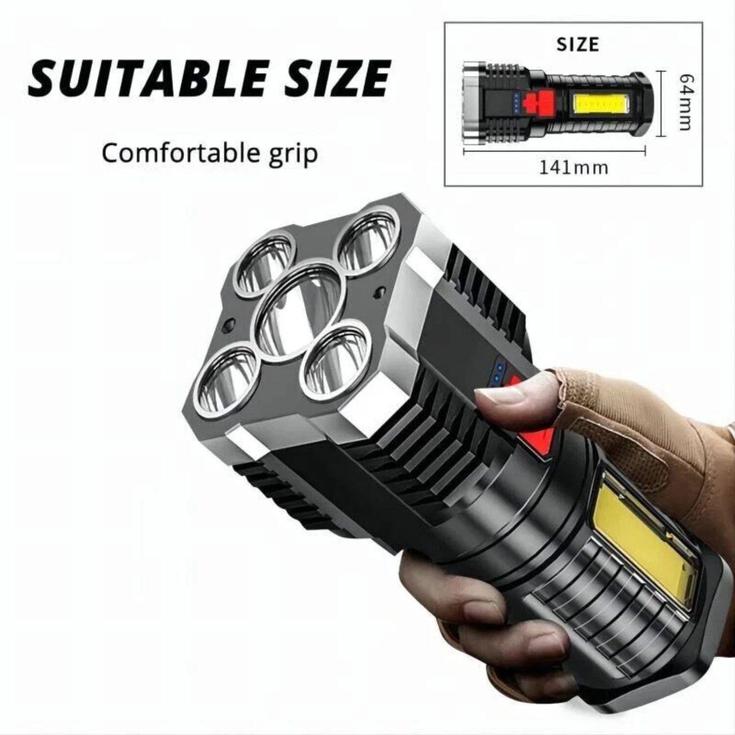 SUITABLE SIZE  
Comfortable grip  

SIZE  
141mm  
64mm
