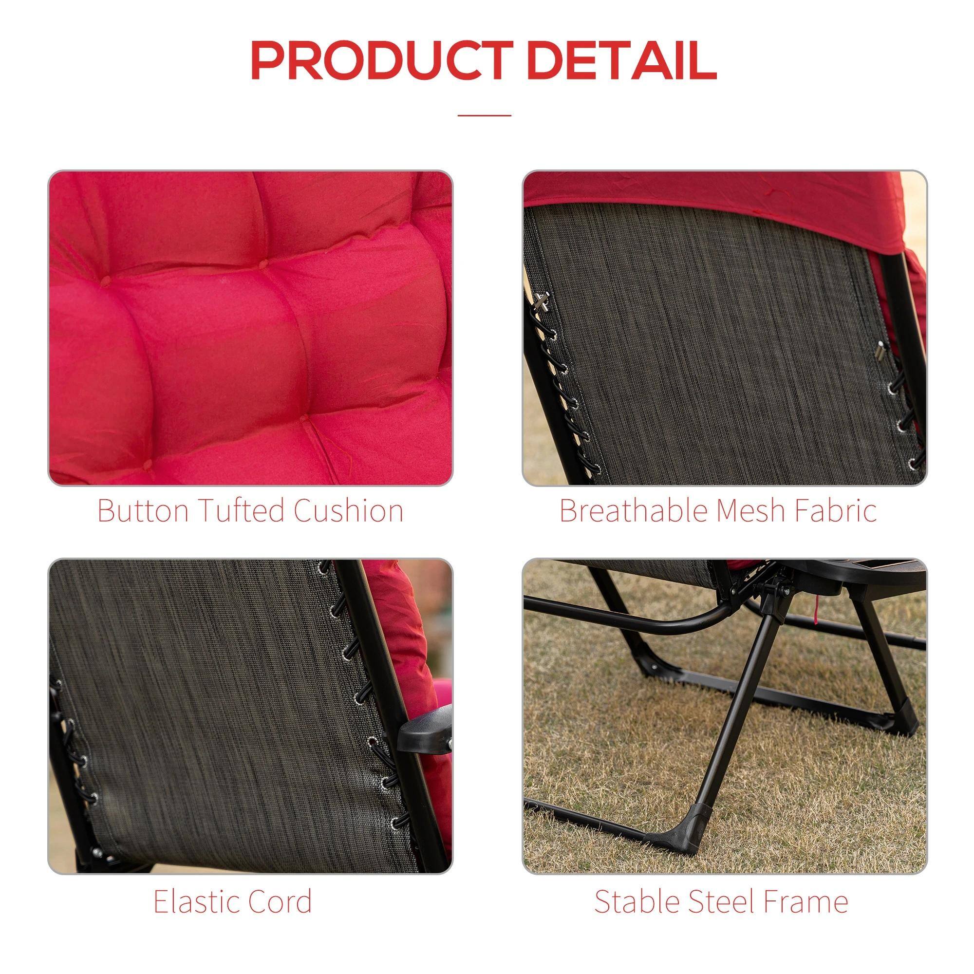 PRODUCT DETAIL

- Button Tufted Cushion
- Breathable Mesh Fabric
- Elastic Cord
- Stable Steel Frame