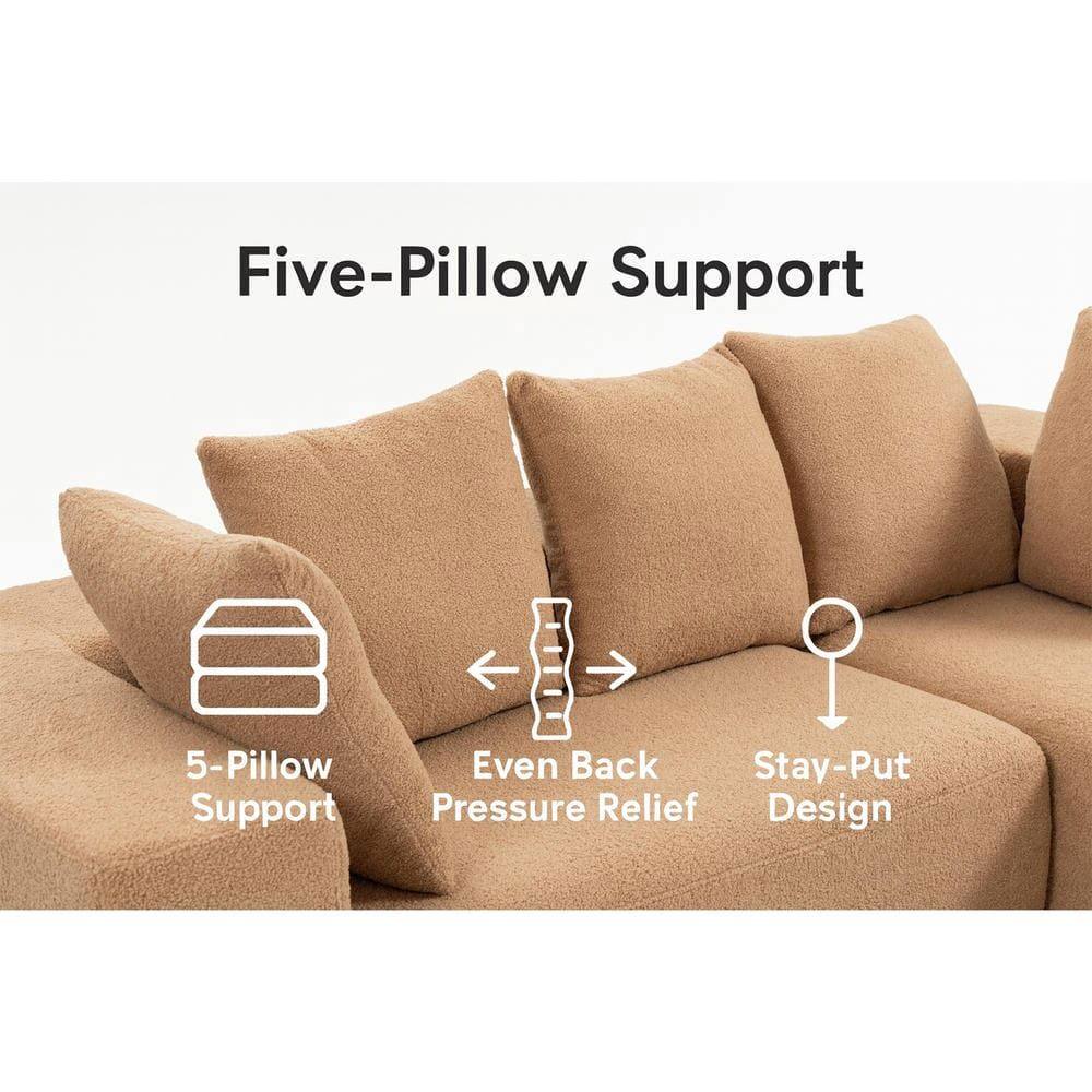 Five-Pillow Support

5-Pillow Support

Even Back Pressure Relief

Stay-Put Design