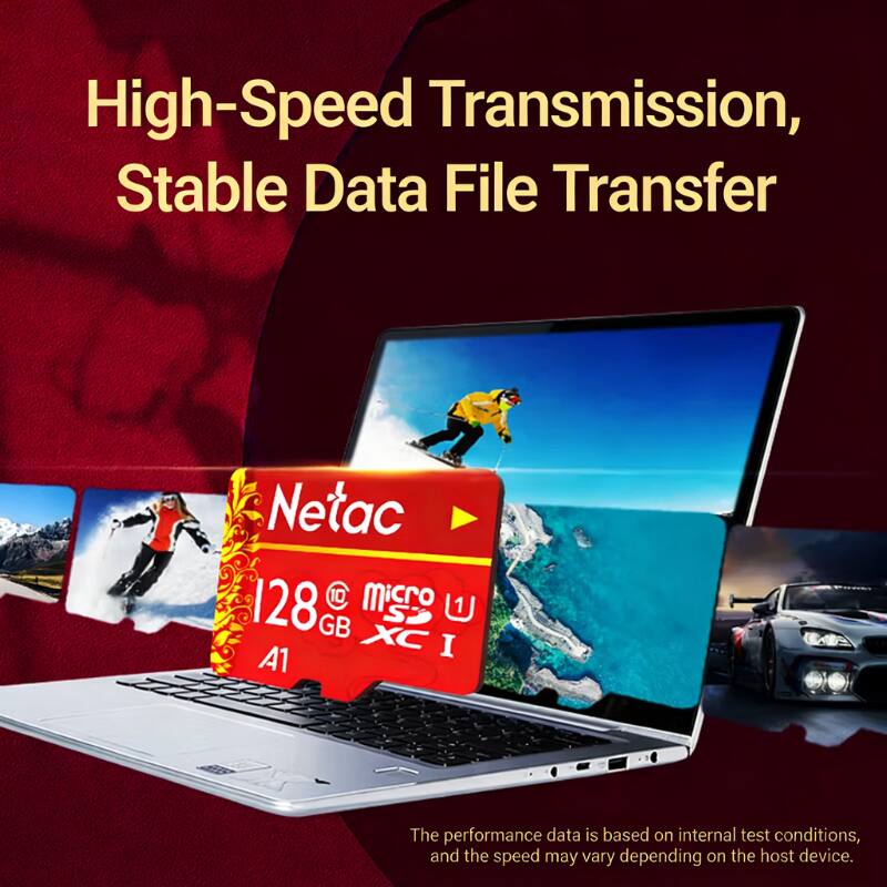 High-Speed Transmission, Stable Data File Transfer  
Netac 128 GB  
The performance data is based on internal test conditions, and the speed may vary depending on the host device.