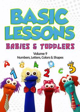 Basic Lessons Babies And Toddlers Vol 9: Numbers Letters Colors & Shapes - DVD