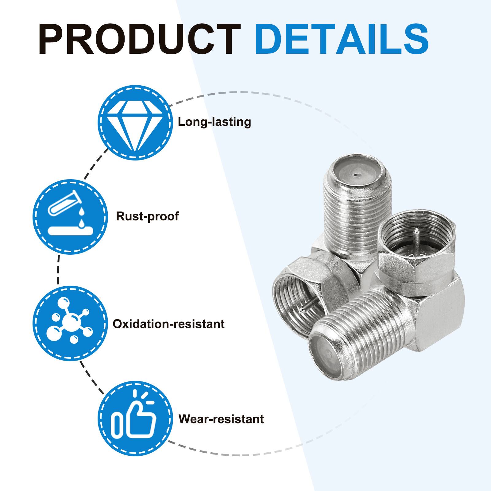 PRODUCT DETAILS

- Long-lasting
- Rust-proof
- Oxidation-resistant
- Wear-resistant