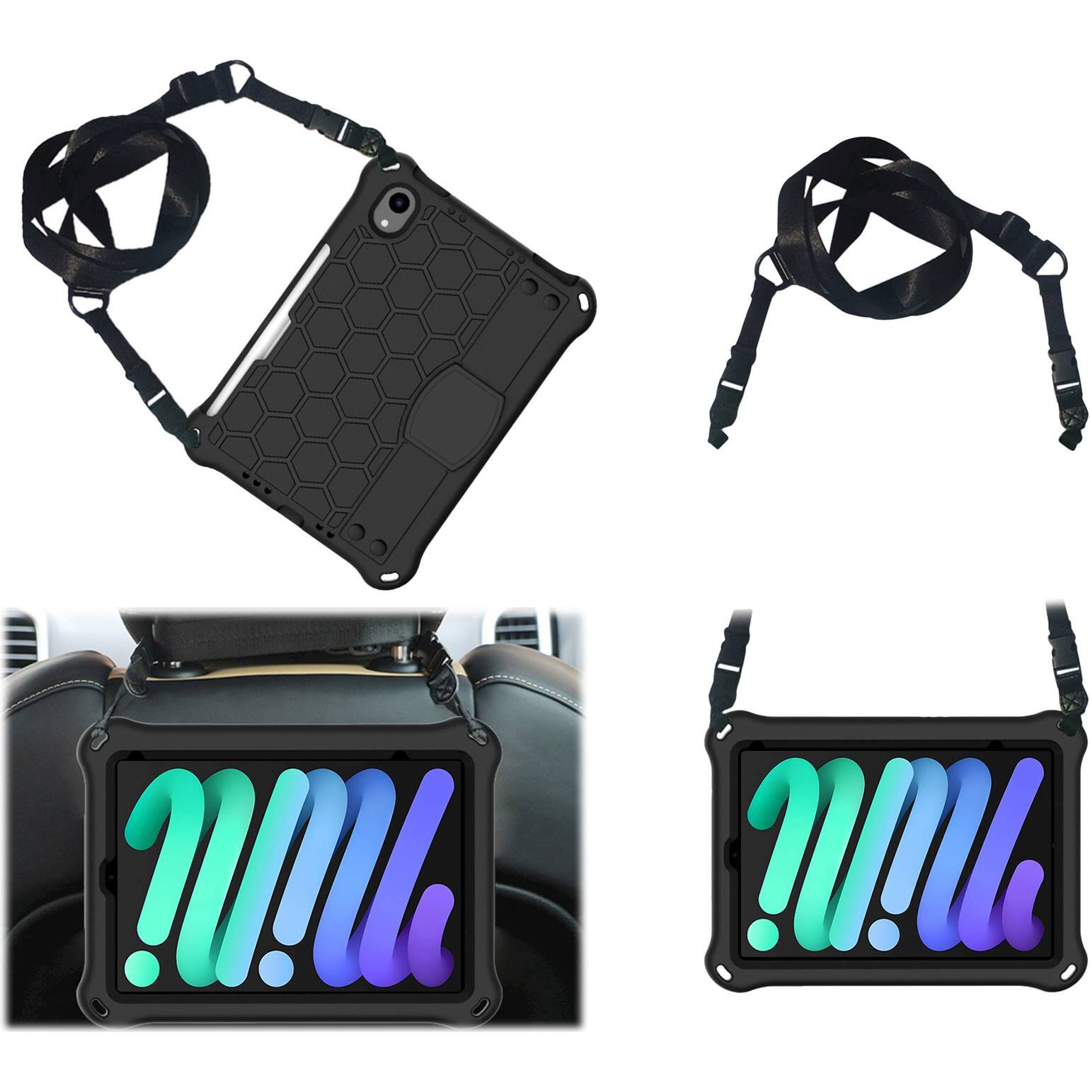 Alt View 14. SaharaCase - DualShock Series Case for Apple iPad mini (A17 Pro) and Apple iPad mini (6th Generation 2021) - Black.