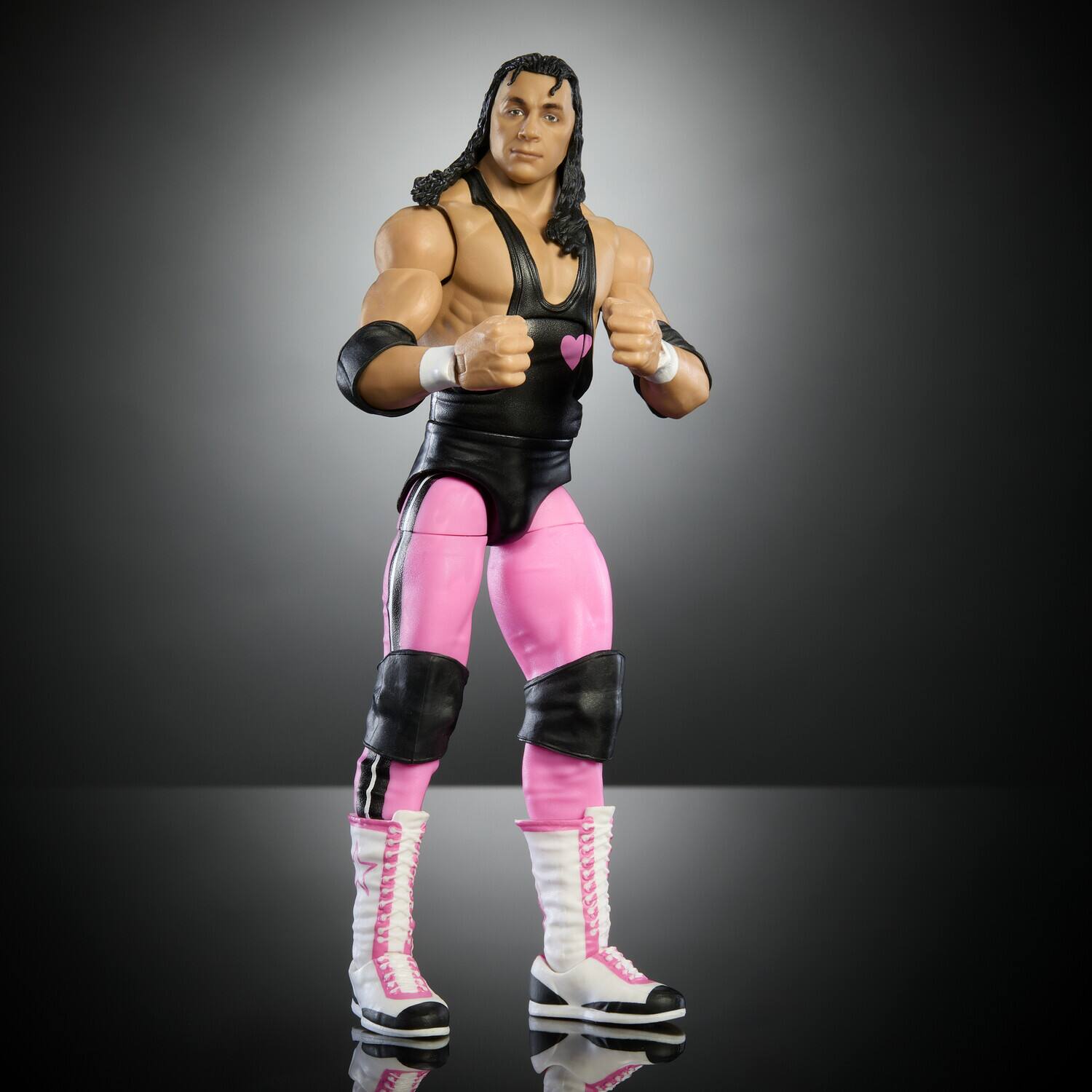 Alt View 1. Mattel - Mattel Collectible - WWE Elite Collection: WrestleMania 6" Bret "Hit Man" Hart Action Figure (With - Collectibles - Multicolor.