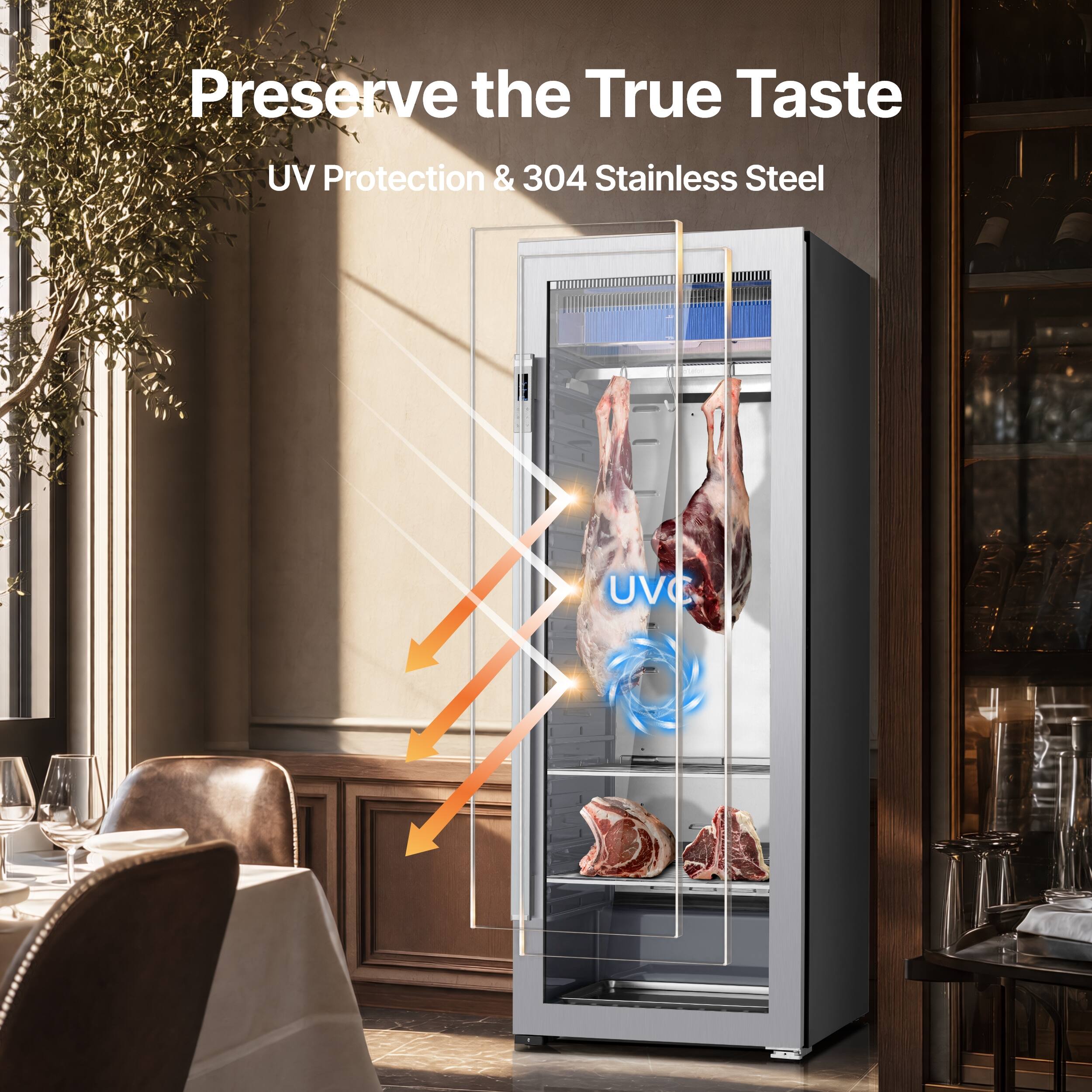 Preserve the True Taste  
UV Protection & 304 Stainless Steel