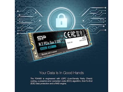 Silicon Power 256GB NVMe M.2 2280 PCIe Gen3 x4 SSD Silicon Power 256GB NVMe M.2 2280 PCIe Gen3 x4 SSD
