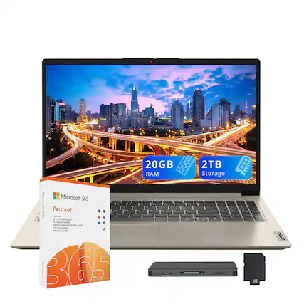 20GB RAM
2TB Storage
Microsoft 365 Personal
Advanced security
Lenovo