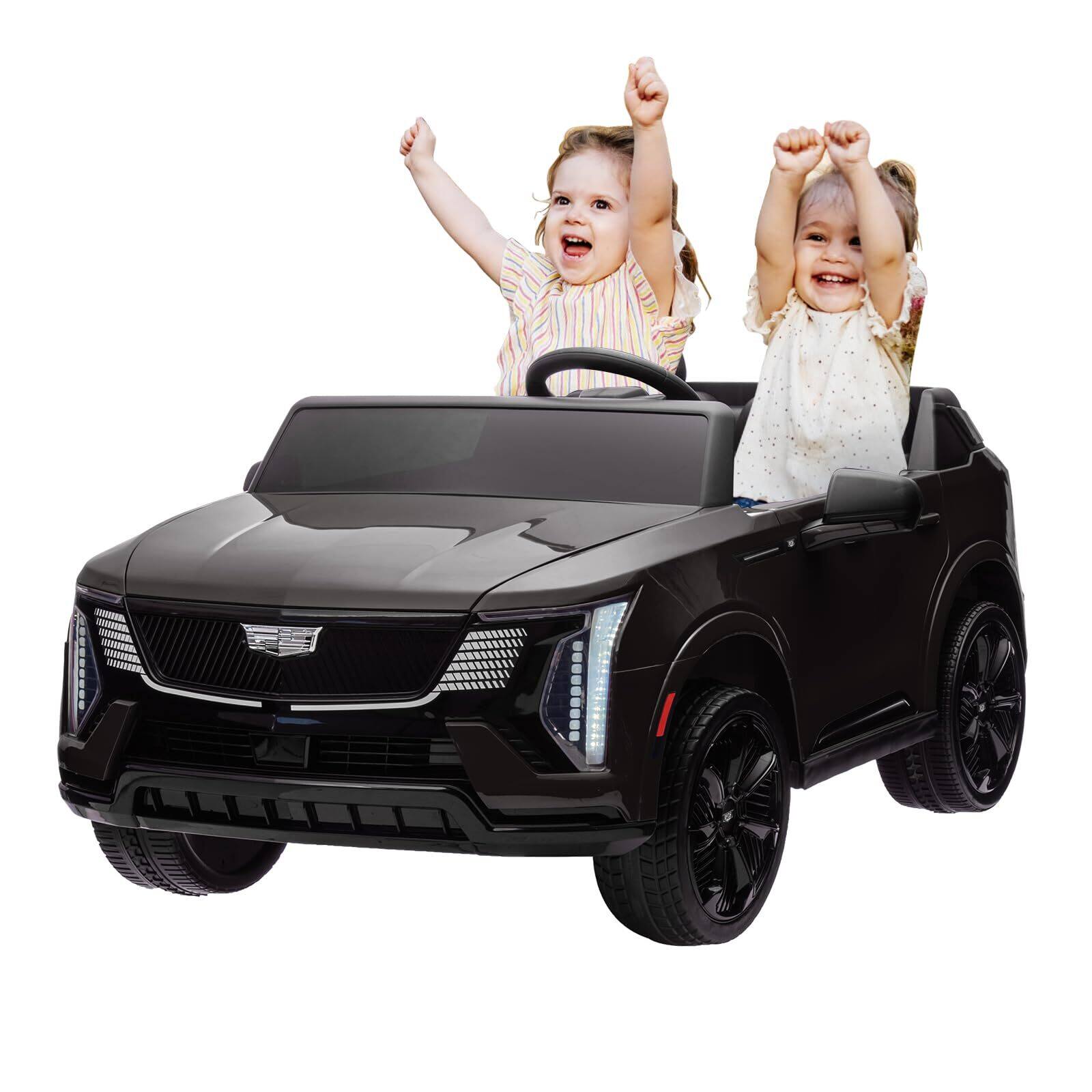 GARVEE - 24V 2 Seater Kids Ride On Car Licensed Cadillac Electric Car Toy