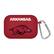 Front. Affinity Bands - Arkansas Razorbacks AirPods Pro Silicone Case Cover - Crimson.