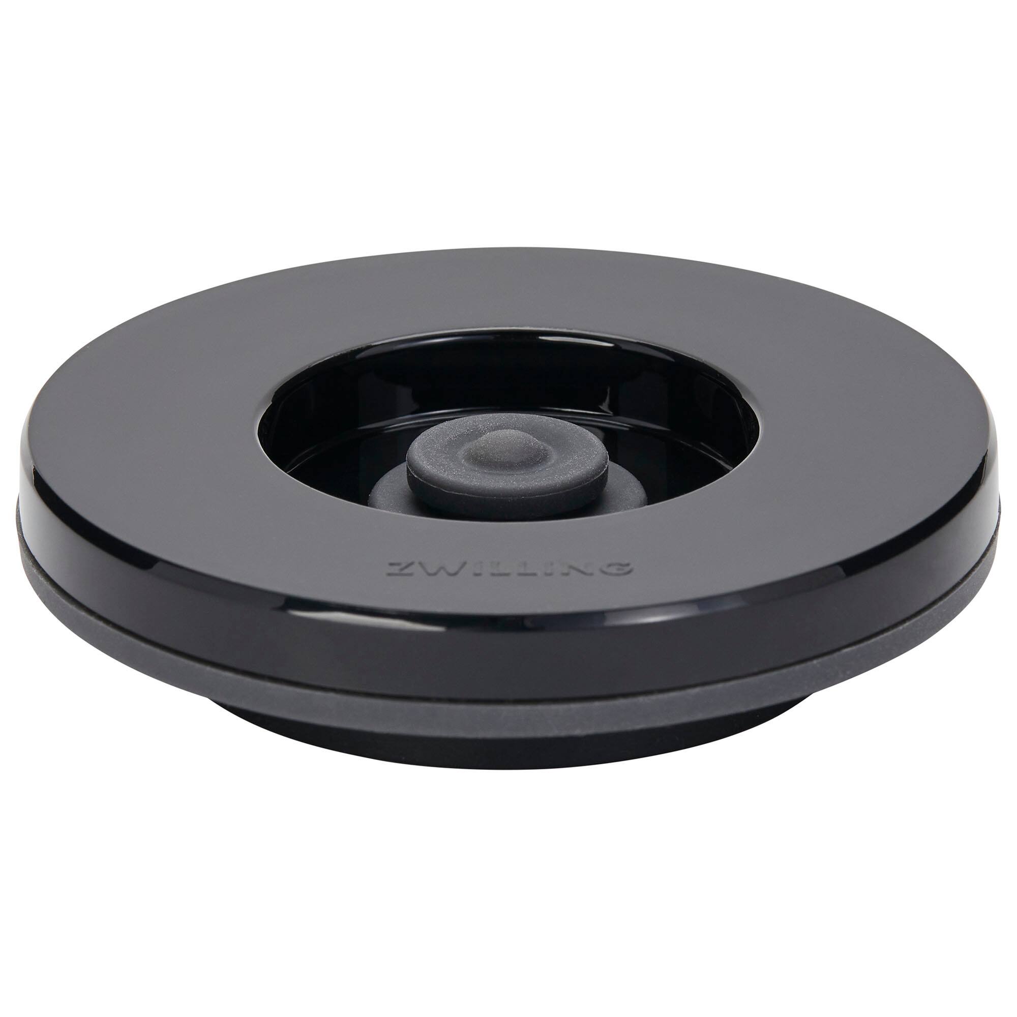 Alt View 1. ZWILLING - ZWILLING Enfinigy Vacuum Lid for Power Blender Jar - Black - Black.
