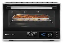KitchenAid - Digital Countertop Oven with Air Fry and Pizza, KCO128 - Black Matte