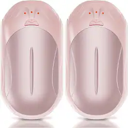 Loheer - Rechargeable Hand Warmers 2 Pack with Smart Chips, Up to 20-Hour Portable Pocket Heat