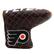 Front. Team Golf - Philadelphia Flyers Quilted Blade Putter Cover - Multicolor.