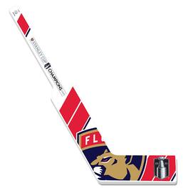 Mustang Drinkware - Florida Panthers 2025 Stanley Cup Champions Mini Wood Goalie Stick - Multicolor