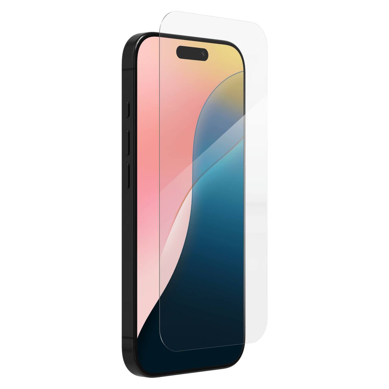 Left. ZAGG - Zagg Invisible Shield Glass Anti-glare Anti- Screen Protector - iPhone Pro (2024) - Clear.