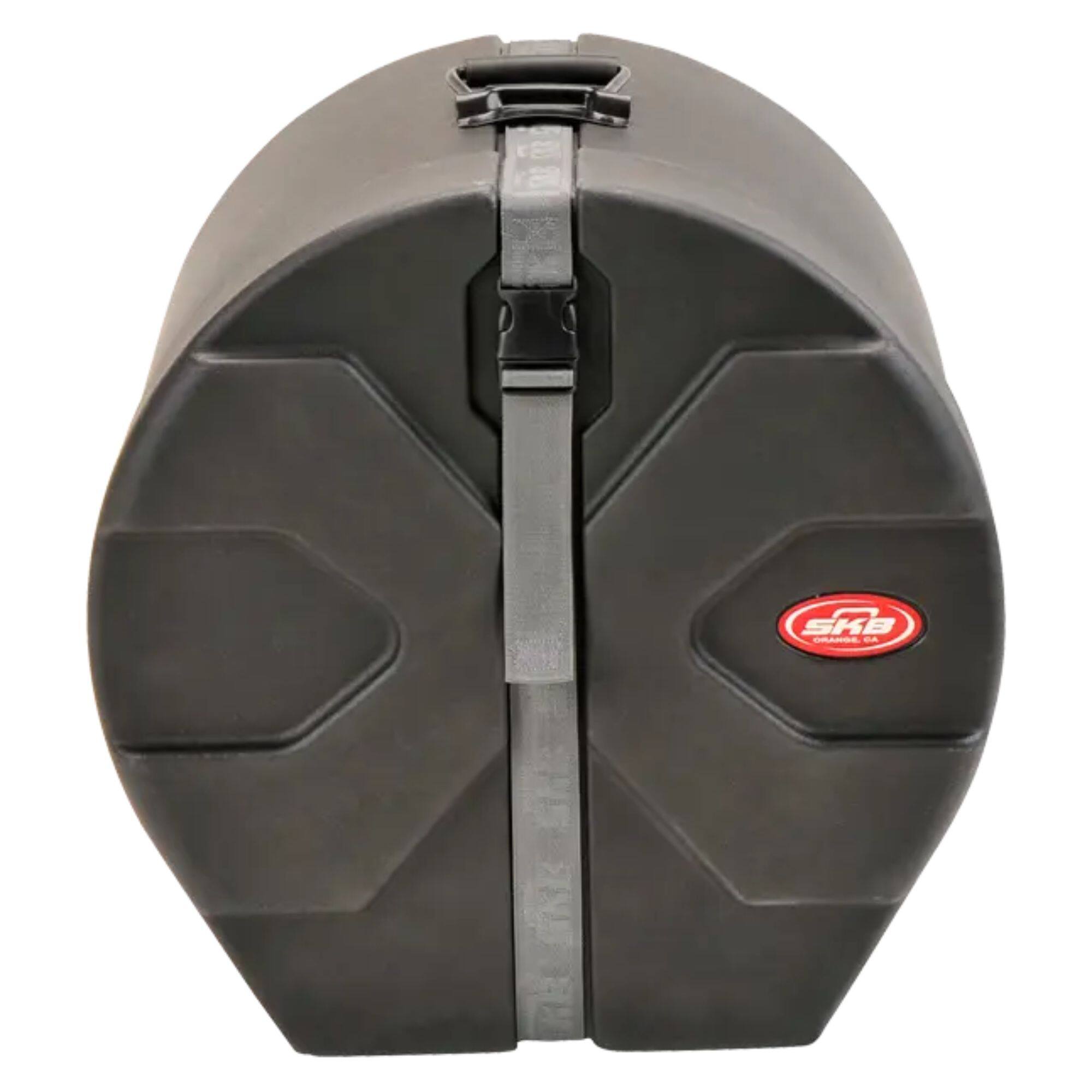 Alt View 4. SKB - SKB 12" x 14" Floor Tom Case with Padded Interior and D-Shaped Drum Design - Black.