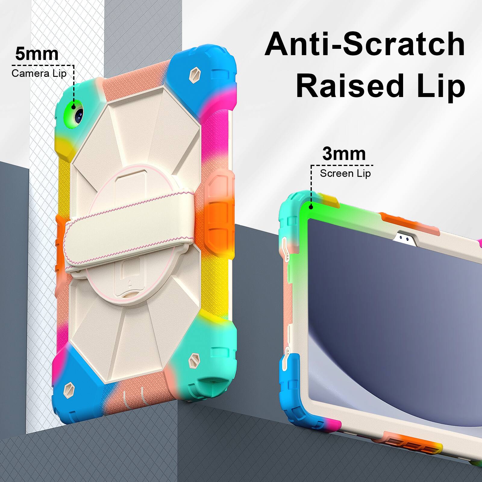 5mm Camera Lip Anti-Scratch Raised Lip 3mm Screen Lip