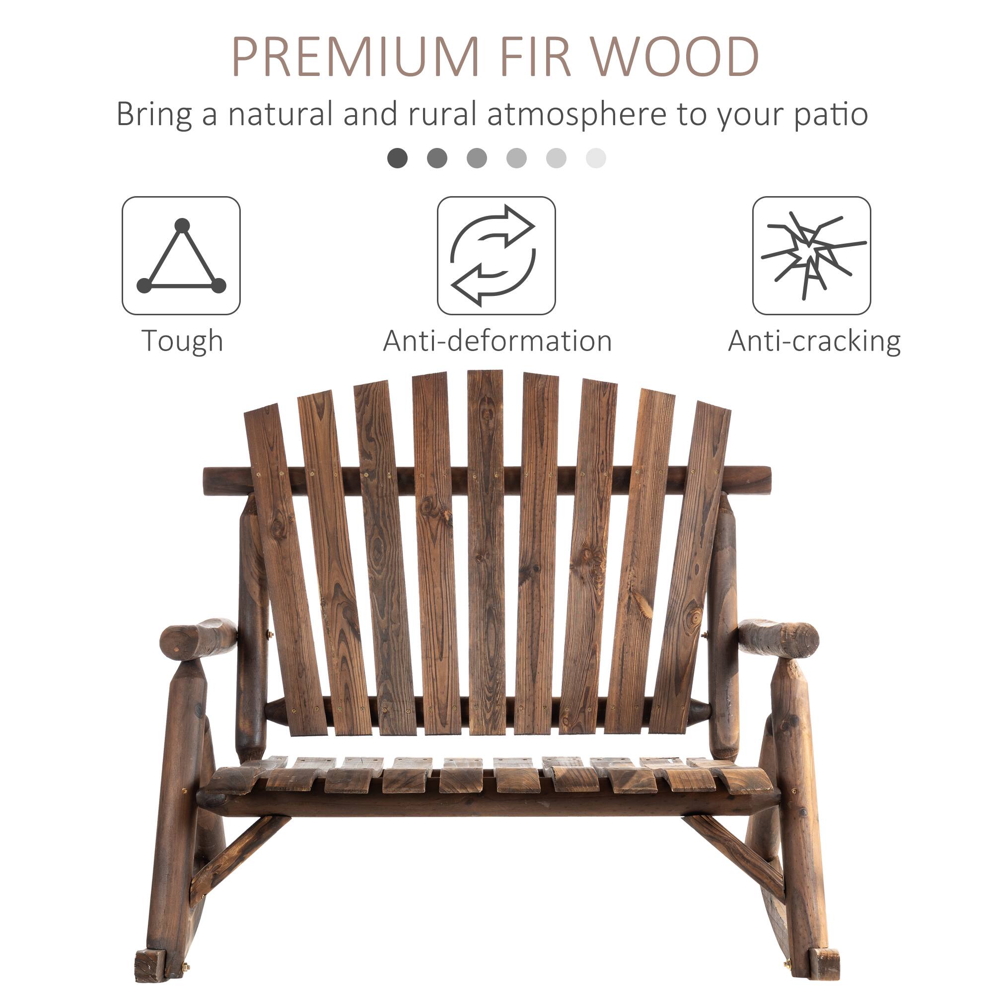 PREMIUM FIR WOOD  
Bring a natural and rural atmosphere to your patio  

- Tough  
- Anti-deformation  
- Anti-cracking