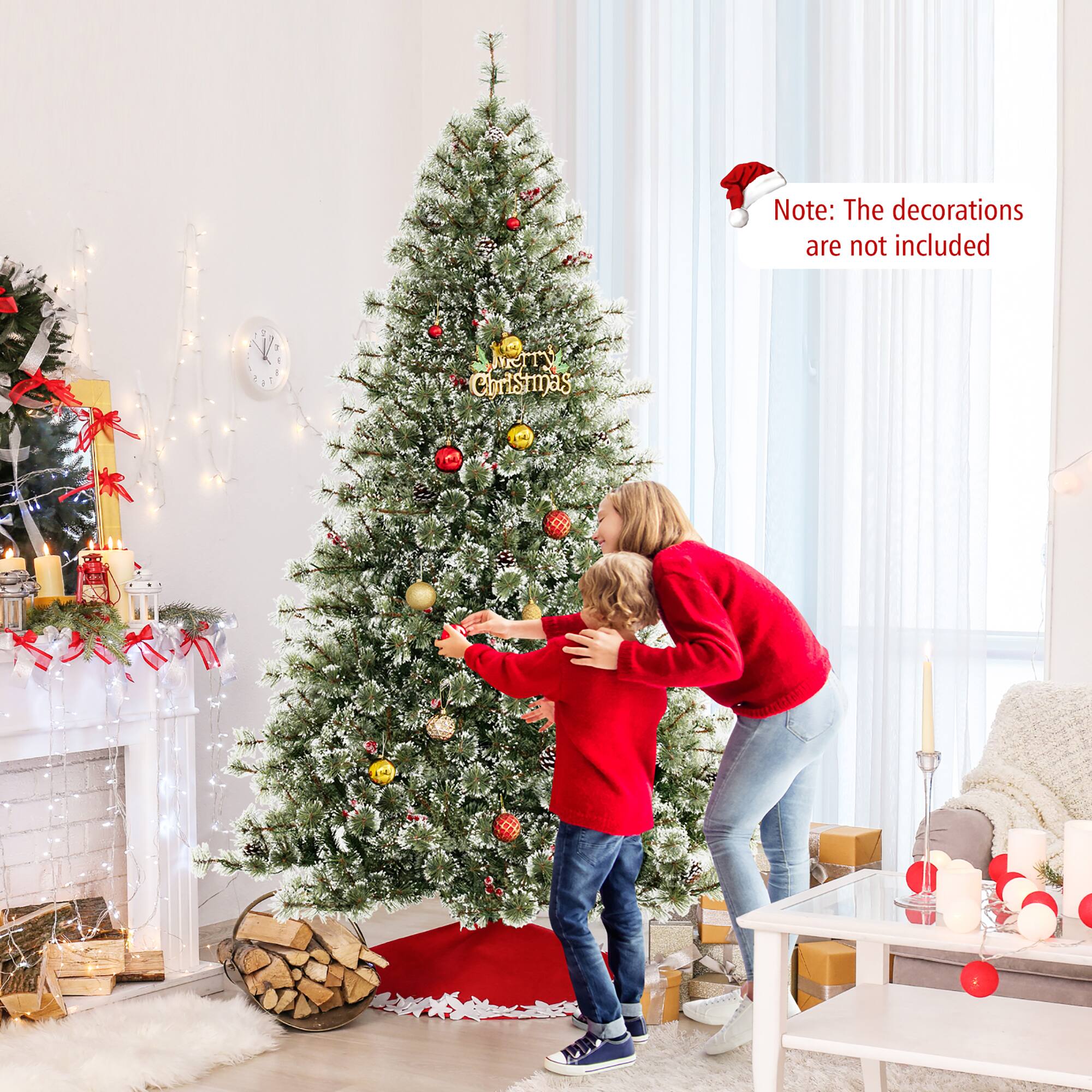 Note: The decorations are not included

Merry Christmas