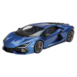 Lamborghini Revuelto Blu Eleos Blue Metallic 1/18 Model Car by Top Speed