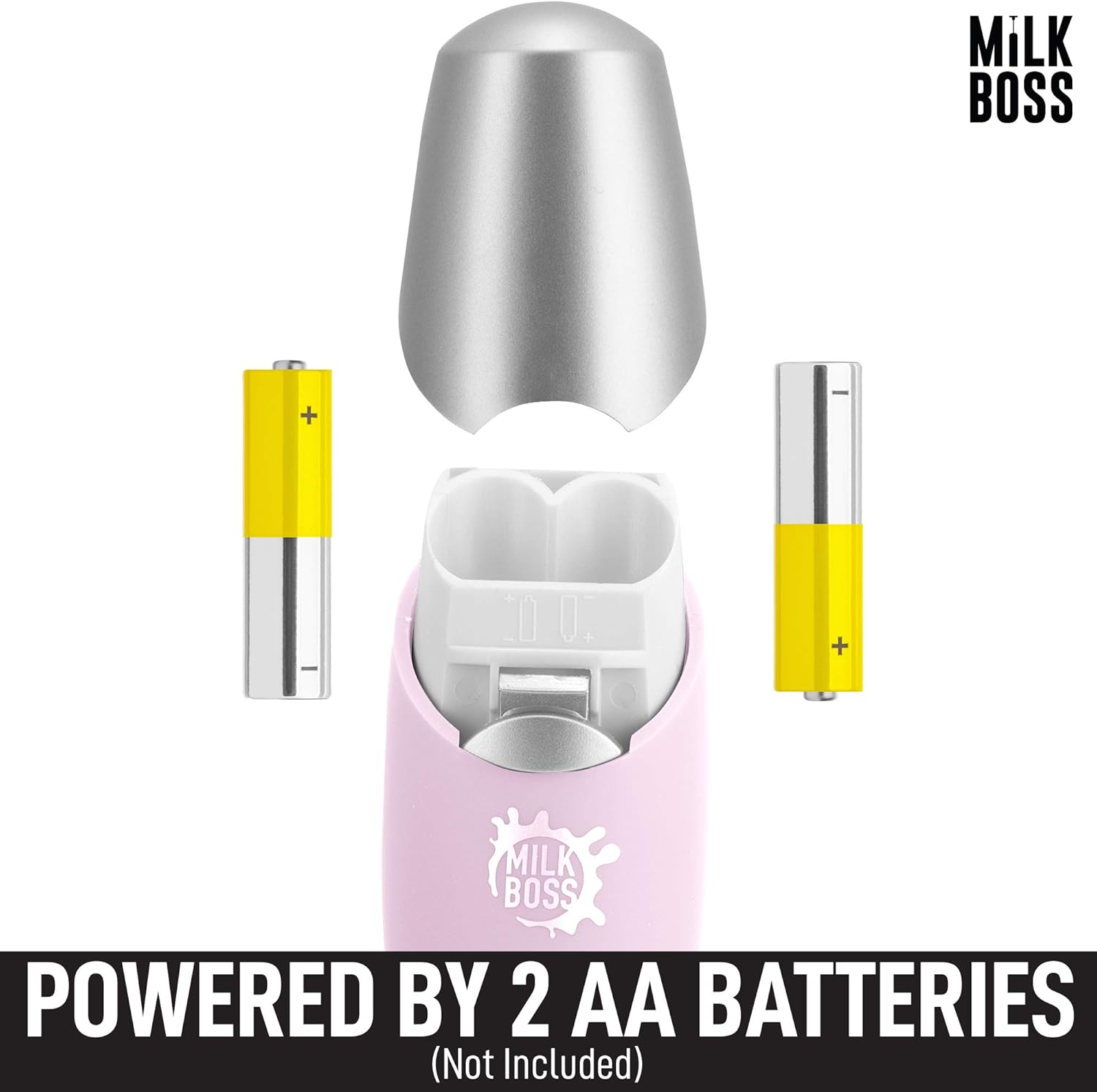 Milk Boss  
Milk Boss  
POWERED BY 2 AA BATTERIES  
(Not Included)