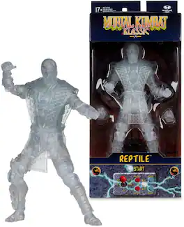 McFarlane Toys - Mortal Kombat - Klassic - Reptile (Invisible) 7" Action Figure - COLLECTIBLES - Multicolor