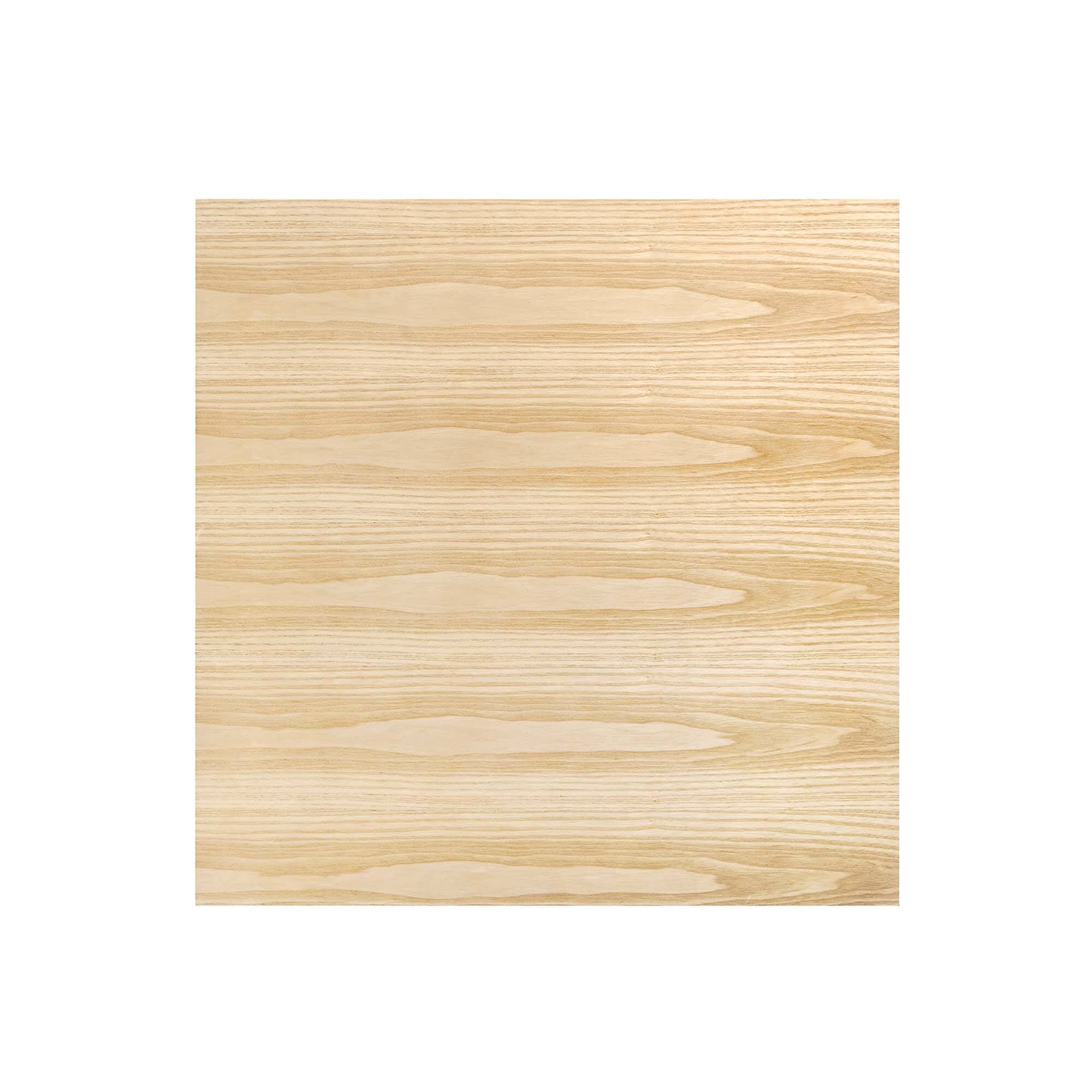 Alt View 3. Modway - Lippa Square Wood Dining Table - Gold Natural.