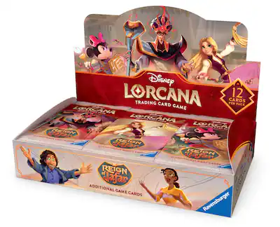 Disney Lorcana: Reign of Jafar Booster Box 24 Packs (288 Lorcana Cards) 11098558 - Best Buy Disney Lorcana: Reign of Jafar Booster Box 24 Packs (288 Lorcana Cards) 11098558 - Best Buy