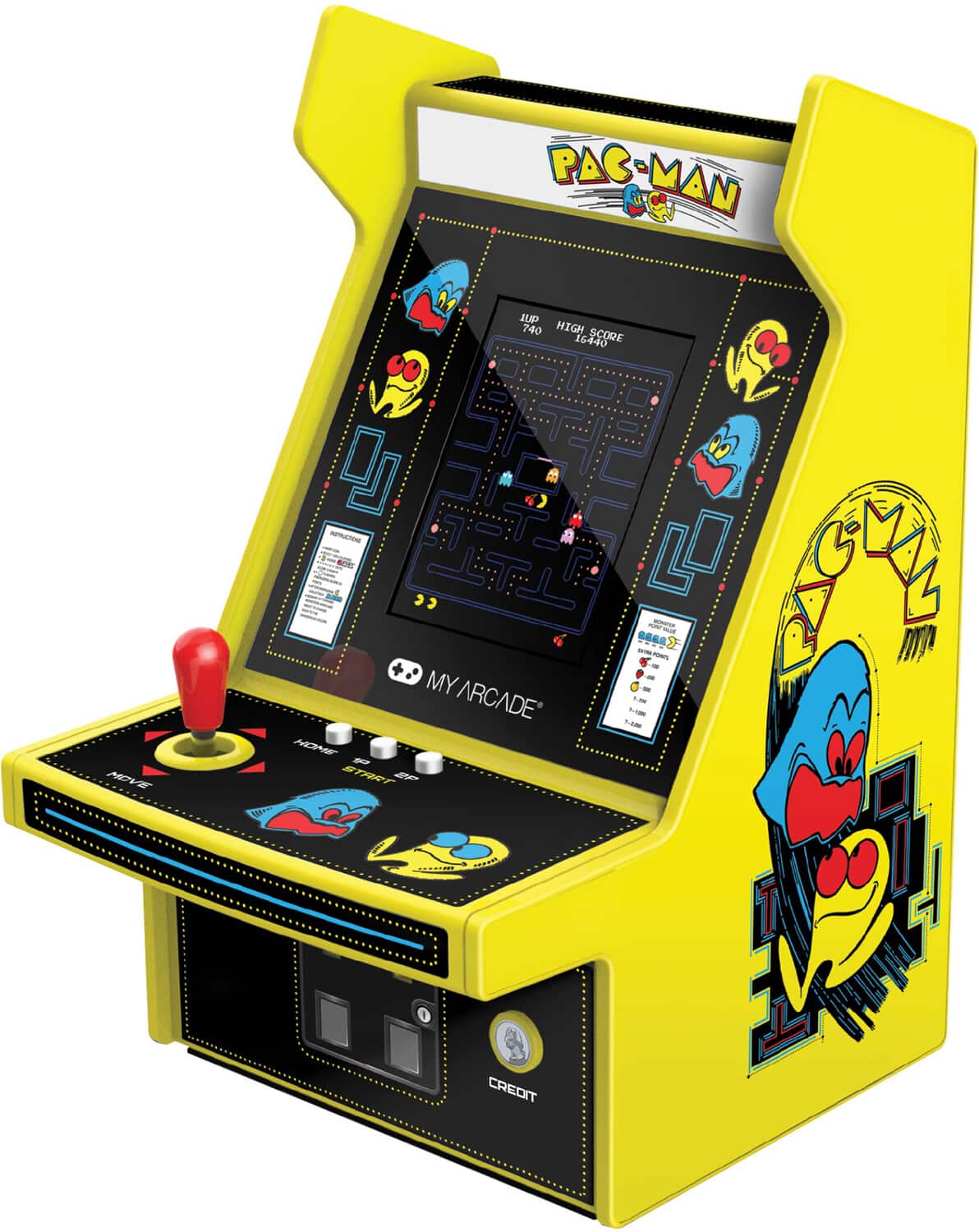 PAC-MAN Micro Player Pro Portable Retro Arcade