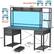 Reversible Desk
A: 55.2"
B: 59"
C: 29.5"
D: 7.1"
Adjust Shelf to the upper
5.5"
9.8"
18.1"
11.8"
18.9"
6.5FT