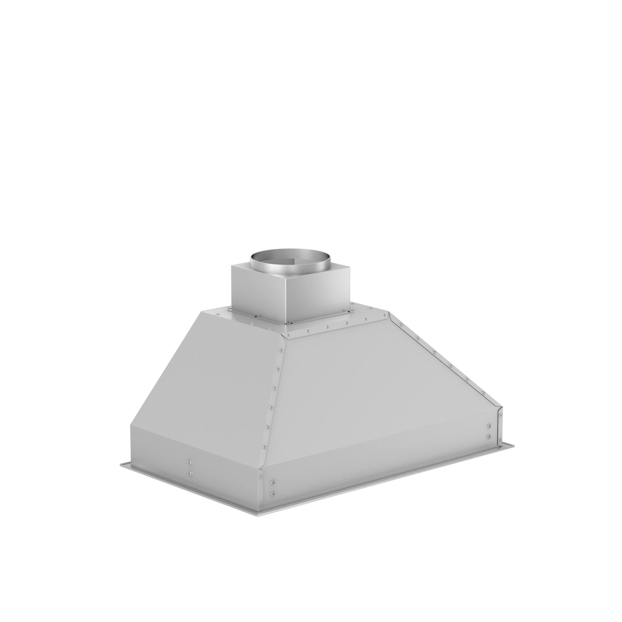 Angle. ZLINE - ZLINE 34" Remote Blower Ducted Range Hood Insert in Stainless Steel (721-RD-34) - Stainless Steel.