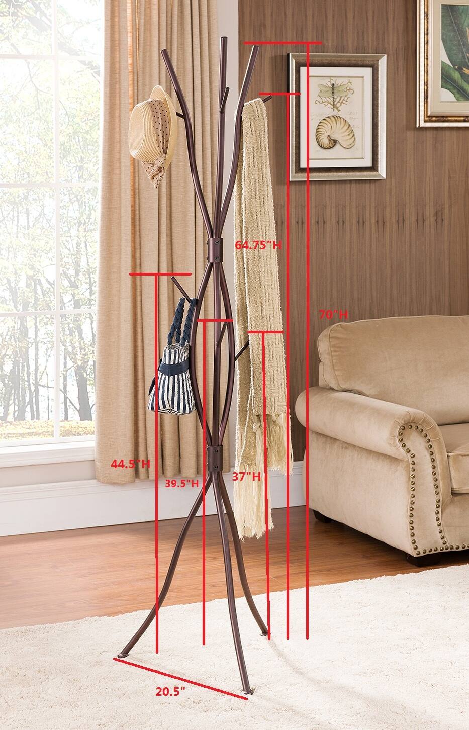 64.75"H  
70"H  
44.5"H  
39.5"H  
37"H  
20.5"