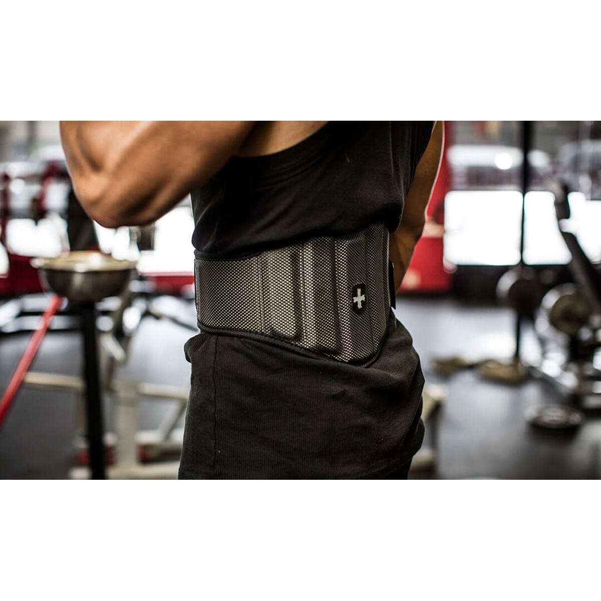 Alt View 2. Harbinger - Harbinger Firm Fit Contoured Weight Lifting Belt - Medium - Black.