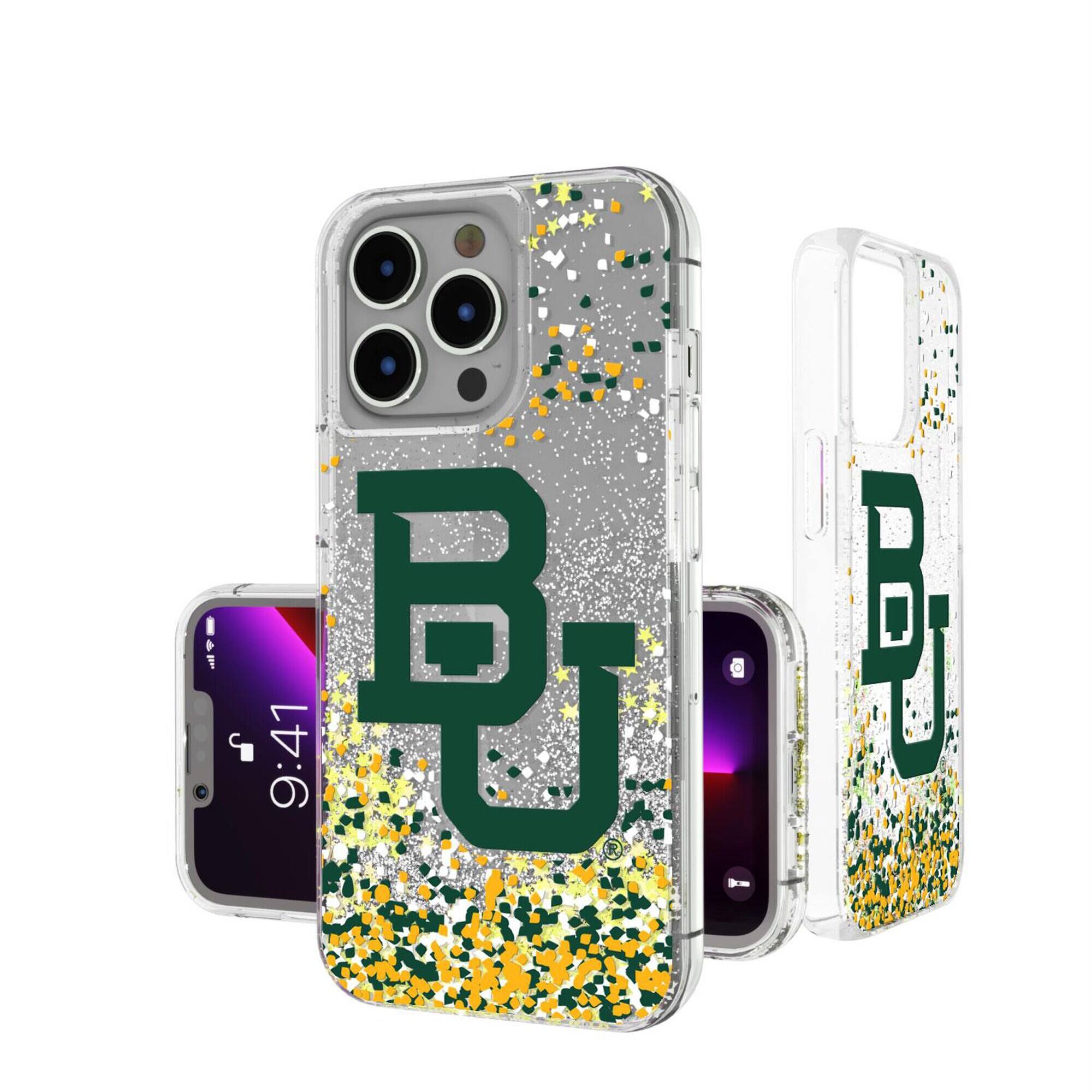 Keyscaper - NCAA - Baylor Bears iPhone Glitter Case with Confetti Design - 14 Pro Max - Multicolor price history on PriceWatchPro