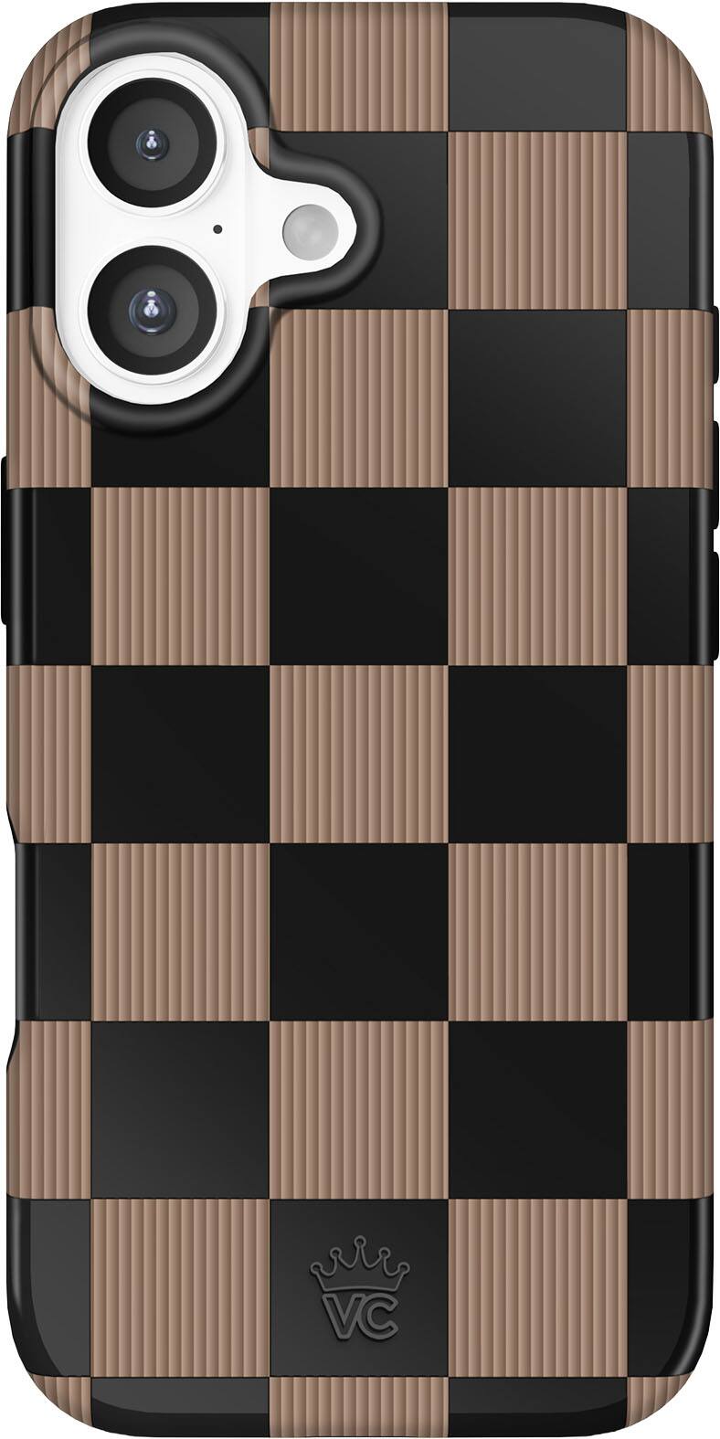 VELVET CAVIAR - MagSafe Case for Apple iPhone 17 - Mocha Vibe Checker