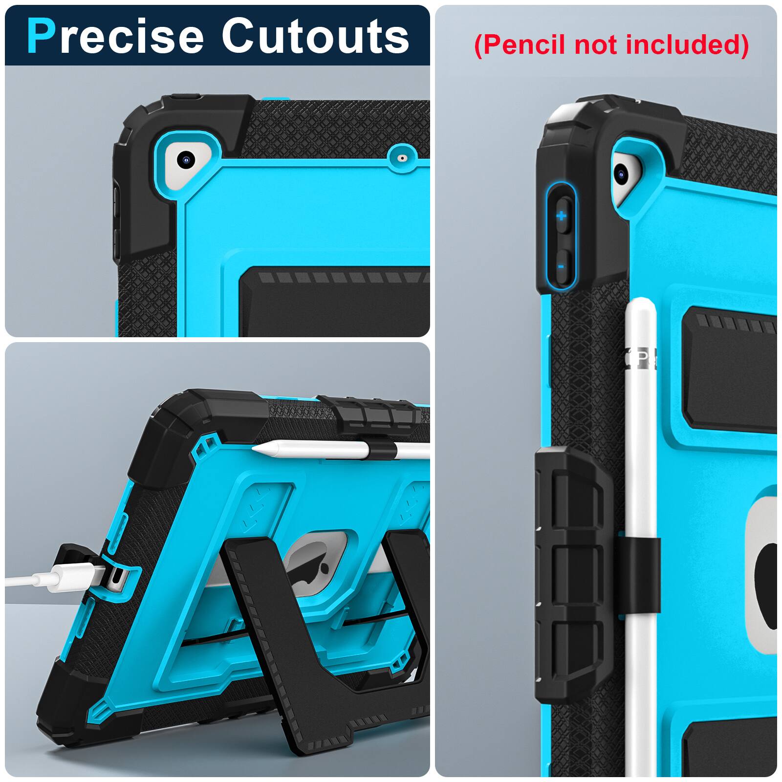 Precise Cutouts (Pencil not included)