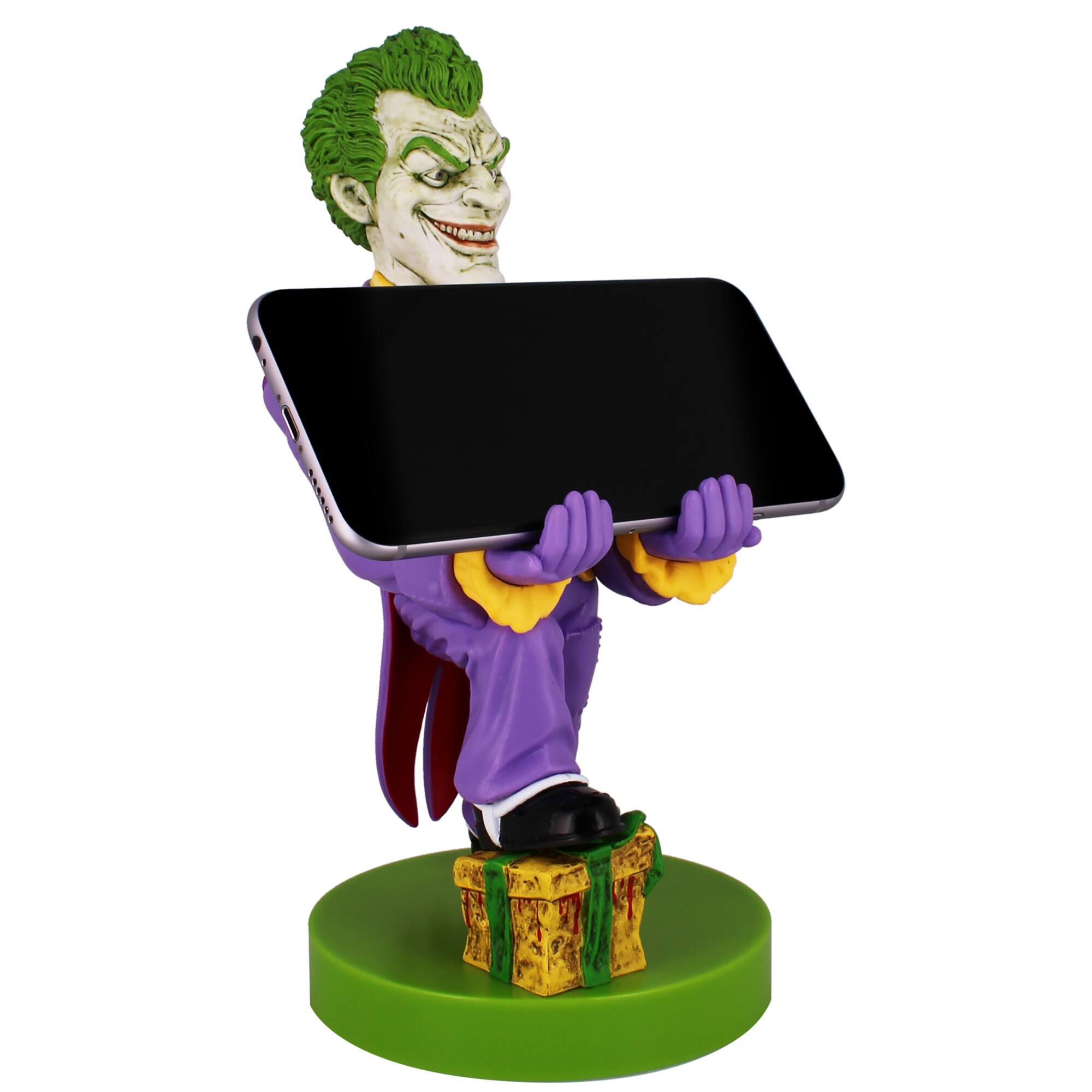 Angle. Cable Guys by Exquisite Gaming - DUP Warner Bros: Joker Original Mobile Phone & Gaming Controller Holder.