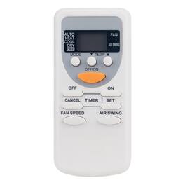 ZdalaMit - Replacement Remote A75C2665 fit for Panasonic Air Conditioner AC A/C A75C2663 A75C2664 - White