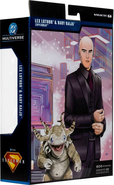 McFarlane Toys DC Multiverse Lex Luthor and Baby Kaiju