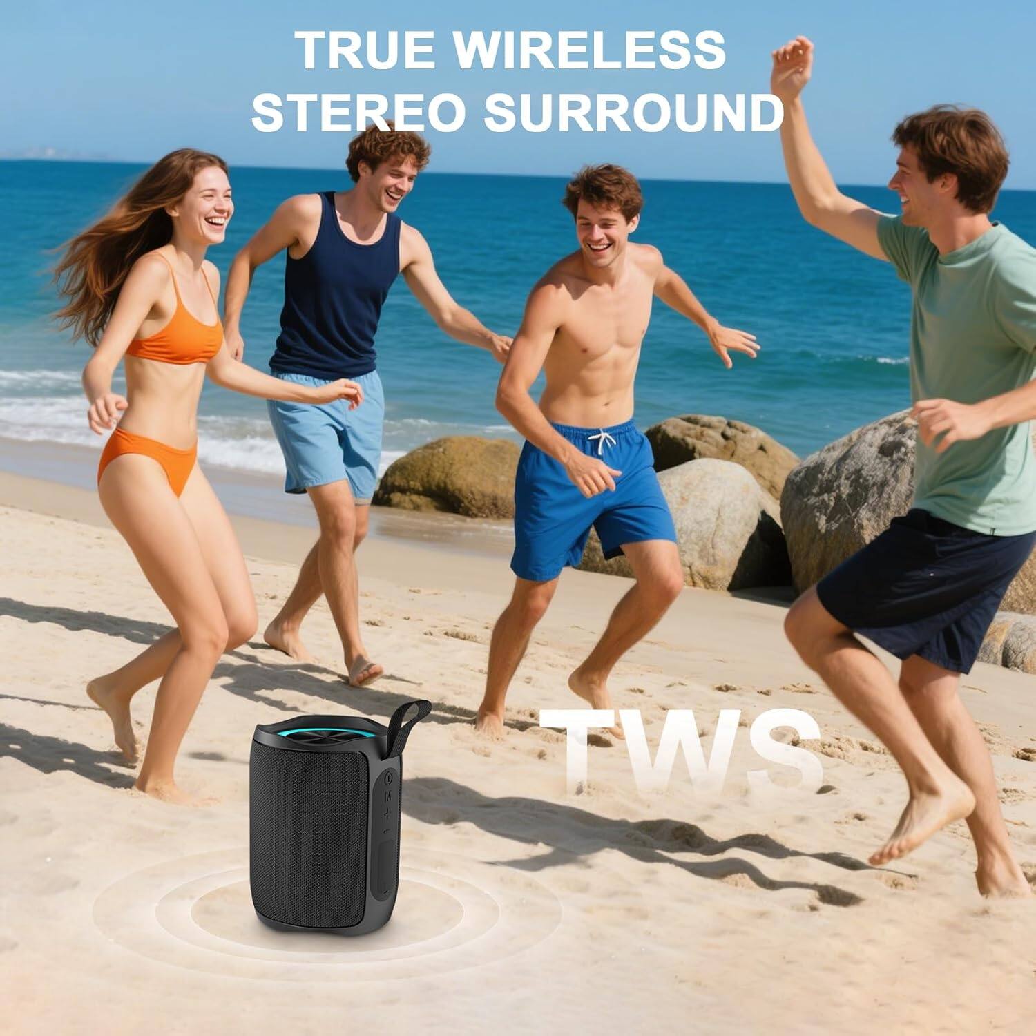TRUE WIRELESS STEREO SURROUND  
TWS