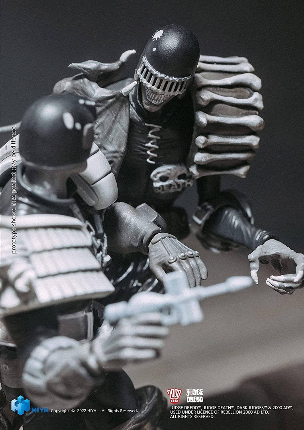 Different be may product final shown. Prototype EATH HIYA Copyright 2022 HIYA All Rights Reserved. LO!! ODGE AD DREDD JUDGE DREDD JUDGE DEATH DARK JUDGES & 2000 AD; USED UNDER LICENCE OF REBELLION 2000 AD LTD. ALL RIGHTS RESERVED.

JUDGE DREDD™, JUDGE DEATH™, DARK JUDGES™ & 2000 AD™, USED UNDER LICENCE OF REBELLION 2000 AD LTD. ALL RIGHTS RESERVED.