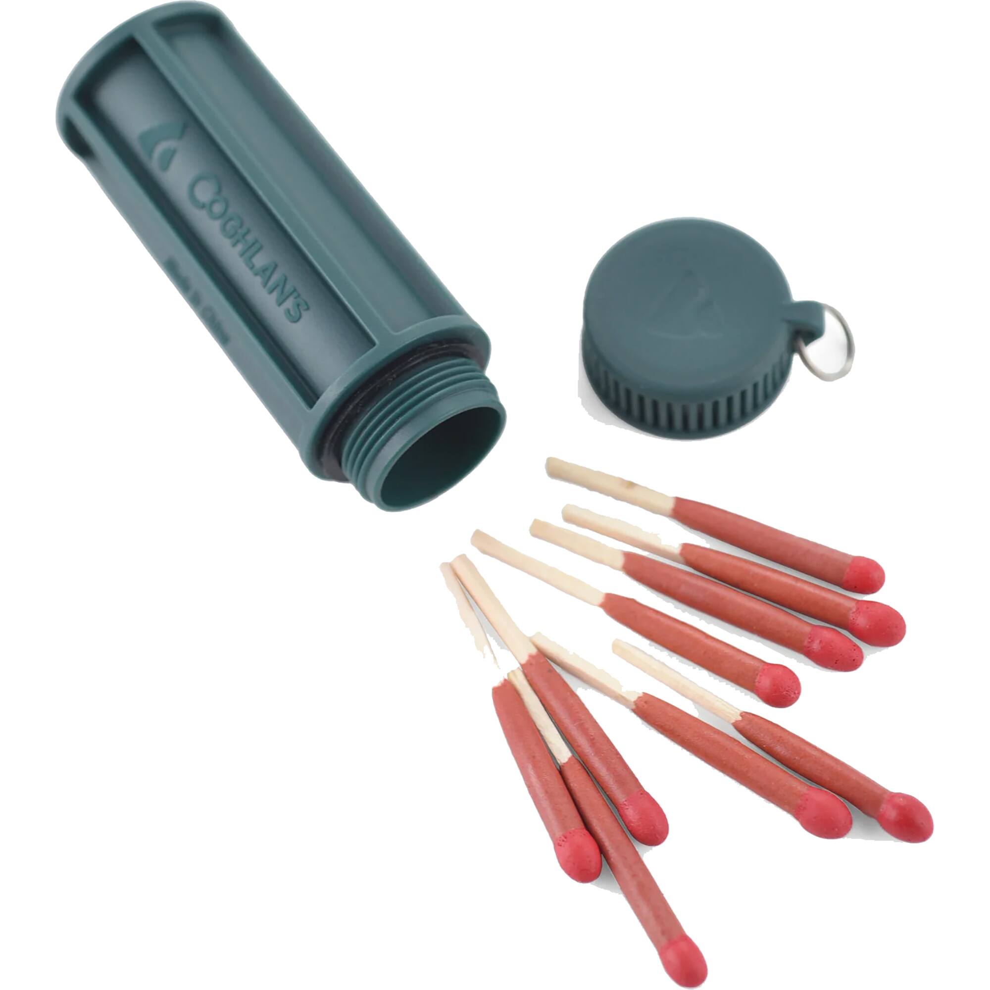 Alt View 3. Coghlan’s - Coghlan's Match Box for Outdoor Survival, Camping - Green.