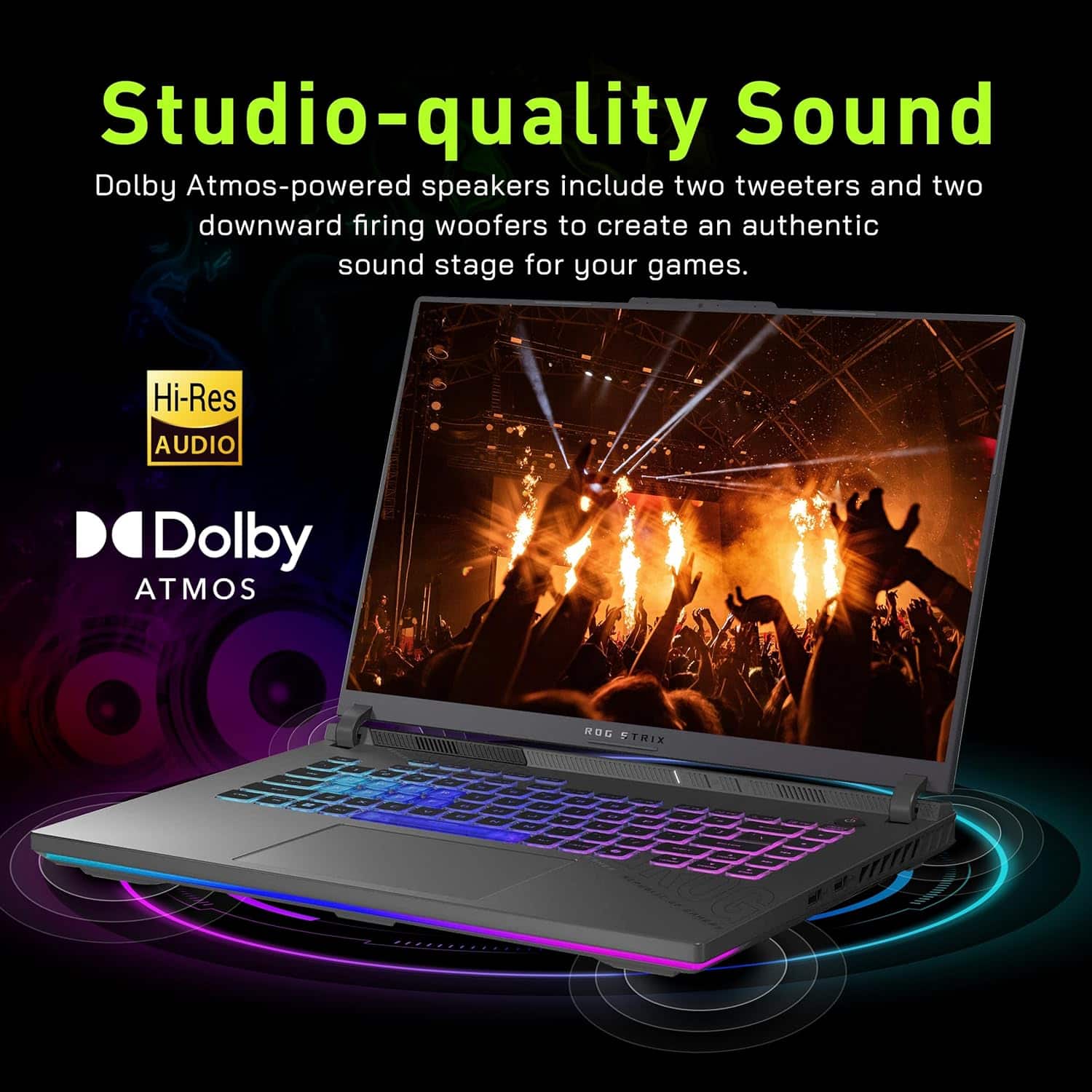 ASUS ROG Strix G16 Gaming Laptop,GeForce RTX 5070 Ti 12GB GDDR7