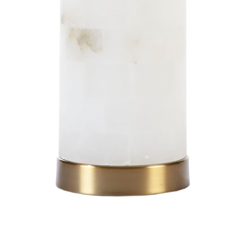 Alt View 3. Luckbyte - Alabaster Table Lamp.